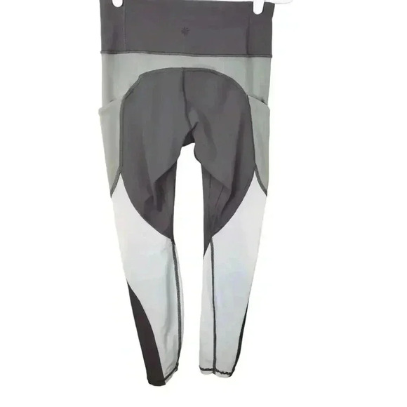 Athleta Colorblock Up For Anything Mesh 7/8 Leggings XS Sculptek - Picture 5 of 10